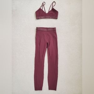 Lululemon Bralette and Legging